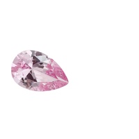 Pierres précieuses en vrac de Morganite et Saphir Bleu en forme de poire AAA+, de haute qualité, cultivées en laboratoire, polies, colorées, pour la fabrication de bijoux DIY