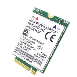 เซียร่า EM7345ไร้สาย4G LTE โมดูล HSPA + <span class=keywords><strong>GPRS</strong></span> WWAN การ์ด NGFF - Product Image 3