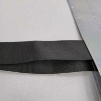 Sacs à provisions de luxe réutilisables avec logo, faible quantité minimale de commande, laser brillant argenté