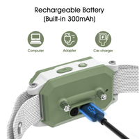 Vibrations-Bellkontrollhalsband mit Farbbildschirm Intelligentes Hundetrainingshalsband Patentiertes Design Humanes Design ohne Schock