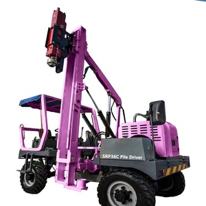 Vibro-compacteur hydraulique statique pour pieux, machine de piquage vibratoire portable, petit piqueur de pieux - Product Image 5