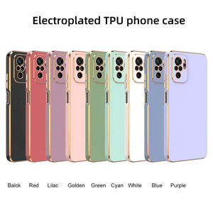 Custodia posteriore per cellulare in TPU elettrolitico 6D per <span class=keywords><strong>Xiaomi</strong></span> <span class=keywords><strong>Redmi</strong></span> 10 <span class=keywords><strong>Note</strong></span> <span class=keywords><strong>11E</strong></span> 10C 10 Prime Plus 5G 9C 11S Poco M4 Pro 4G - Product Image 2