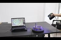 Escáner 3D Láser Azul de Alta Precisión de 0.01mm, Portátil y Personalizable, para Piezas Mecánicas Automotrices, con Interfaz USB, Disponible en Stock