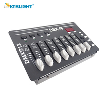 Contrôleur LED Mini DMX512 pour éclairage de scène, indice de protection IP33, construction en aluminium et plastique, pour projecteurs PAR, têtes mobiles, éclairage disco