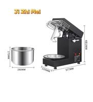 ZBX Fabricante Directo de Fábrica, Nueva Versión 2025, Amasadora Espiral de 10L con Cabezal Inclinable y Tazón Extraíble, con Enchufe Desmontable