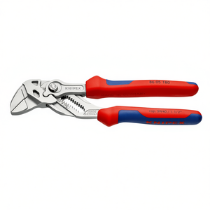 Pince à bec rétractable Knipex 86 05 180, capacité de mâchoire réglable SW40, 1 1/2 pouce - Product Image 1