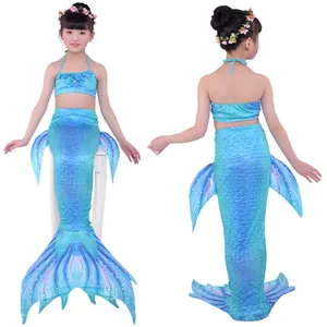 Hot Selling Halloween Costume Mermaid Tail For Swimming Adult With Monofin Bikini Bathing Suit Carnival Fantasy Dress Up