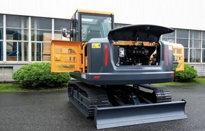 Excavadora de orugas de tamaño mediano HX80G, maquinaria hidráulica de movimiento de tierras de 8000 kg para trabajos municipales en carreteras - Product Image 6