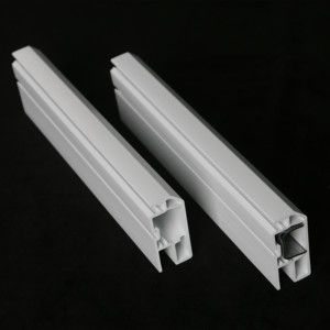 80Mm Series Pvc หน้าต่างบานเลื่อน Upvc Profile แผ่นตาข่ายยุง - Product Image 4