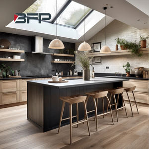 BFP <span class=keywords><strong>vendita</strong></span> calda cucina moderna modulare di lusso finitura opaca lacca su misura armadio da cucina per casa e appartamento - Product Image 1