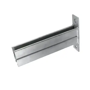 unistrut t bracket c channel HDG galvanized steel channel unistrut Unicanal canal de puntal