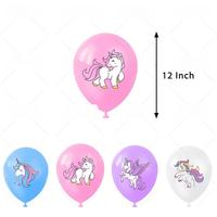 Articles de fête sur le thème des dessins animés bleus, kit de décorations pour fête d'anniversaire d'enfants, décorations d'anniversaire pour enfants