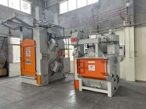 自動タンブルブラスターショットブラストマシン電気用途脱フラッシュギアボックスとモーターコアコンポーネント - Product Image 5