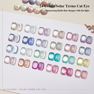 Vendeeni – Kit de vernis à ongles gel effet œil de chat cristal clair de lune 24 couleurs, personnalisable, vernis gel magnétique effet aurora pour salon de manucure - Product Image 5