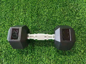 Holesale-mancuerna hexagonal de hierro, accesorio de fabricación personalizada lbs Pound Fix, 5lb 10lb 15lb 20lb 25lb 30lb 35lb 40lb - Product Image 6
