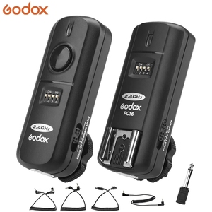 Godox kích hoạt FC-16 fc16 Kit kênh không dây flash kích hoạt Transmitter + Receiver Set - Product Image 2