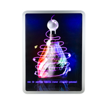 Cadre lumineux LED mince pour affichage publicitaire de style magnétique