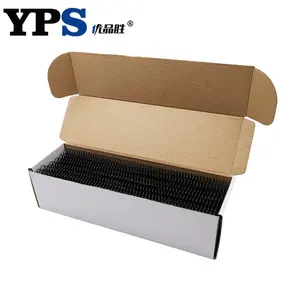 A4 B5 size High Quality Metal Spiral Binding Coil Steel spiral coil single Wire O of stationery box notebook binding