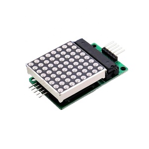 Max7219 gửi dây dẫn mô-đun hiển thị mô-đun điều khiển MCU Ống kỹ thuật số 8*8 ánh sáng phát ra Diode <span class=keywords><strong>Dot</strong></span> <span class=keywords><strong>Matrix</strong></span> mô-đun hiển thị - Product Image 4