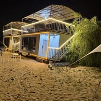 Maison Capsule Modulaire Préfabriquée Moderne à 3 Chambres et 2 Salles de Bain, Bureau, Pod Extérieur, Petite Cabine Portable en Forme de Pomme
