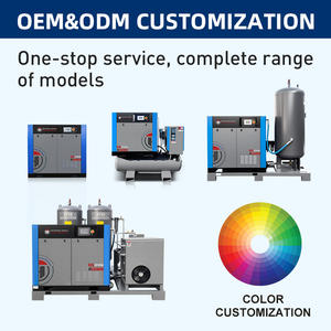 Compresor de Aire de Tornillo de Dos Etapas a Precio Mayorista, Compresor de Aire de 200 Bares para el <span class=keywords><strong>Sector</strong></span> de la Manufactura Industrial - Product Image 2
