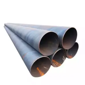 high quality hs code s235jr steel pipe 36 inch SSAW schedule 40 black steel pipe and tube factory price