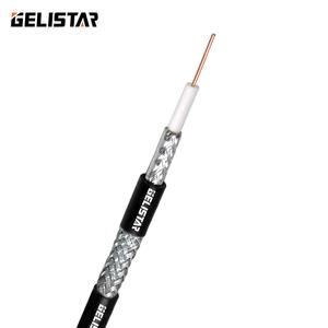 GELISTAR clear Rg6 Cables coaxiales para cámara Cctv <span class=keywords><strong>Cable</strong></span> coaxial Tv <span class=keywords><strong>Cable</strong></span> Antena <span class=keywords><strong>de</strong></span> satélite 100 yardas - Product Image 3