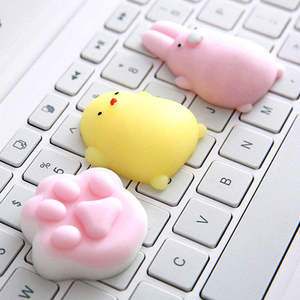 Jouet anti-stress en caoutchouc en forme de petit animal mignon, jouet à presser amusant pour soulager le stress - Product Image 4