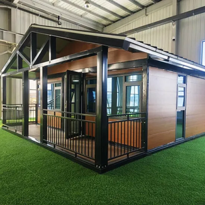 Maison conteneur extensible Cadre renforcé Chantier de construction Zone de bureau Toit résistant à l'eau pour l'isolation thermique - Product Image 4