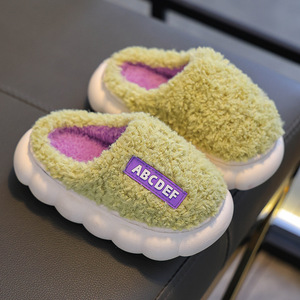 Pantuflas Infantiles de Algodón, Estilo Nuevo, para Invierno, Unisex, para Uso en Interiores y Exteriores, Forradas de Felpa, Cálidas - Product Image 3