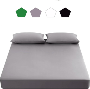 High-End Luxe Organisch Katoen Comfort Slaap Aardingslaken Voor <span class=keywords><strong>Bed</strong></span> Effen Grijs Wit Groen Anti-Statische Aarding Hoeslaken - Product Image 2