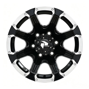 Neumático de Remolque de Aluminio de 16 Pulgadas 8J con Buje Australiano Negro PCD 6*139.7 ET0 - Product Image 3