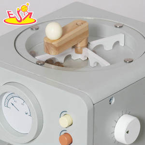 Juego de máquina de café de madera para niños-Cafetera espresso verde menta con tazas, leche, monedas y <span class=keywords><strong>menú</strong></span> W10D026 - Product Image 5