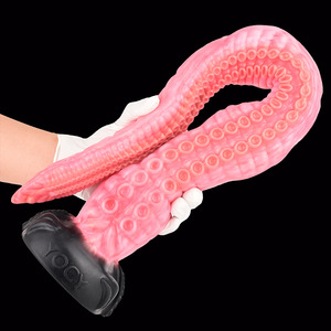 Uzun Tentacle yapay penis 25.19 inç pembe canavar Anal Dildos, güçlü vantuz anüs vajinal stimülatör silikon seks oyuncakları - Product Image 4