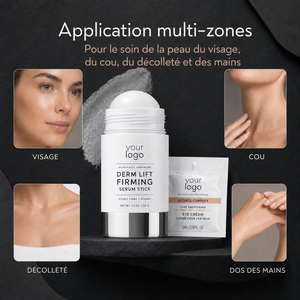 Sérum en stick anti-âge à marque privée, réparateur après-soleil, hydratant, repulpant, non gras, multi-usages, raffermissant, au rétinol - Product Image 5