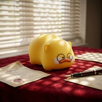 Jouet anti-stress Squishy en forme de canard de dessin animé, sonore et croustillant, vente en gros