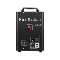 Lance-flammes à tête unique 100W en aluminium, machine à flamme pour scène de boîte de nuit, sécurité DMX512, allumeur à distance, effets spéciaux, lance-flammes