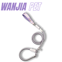 Laisse anti-traction de type P en nylon pour chien, laisse de dressage pour la promenade des chiens de petite et moyenne taille