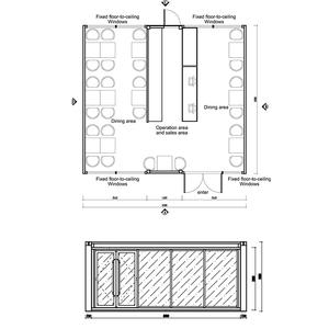 סין בית מיכל להרחבה בית מיכל בית קפה - Product Image 5