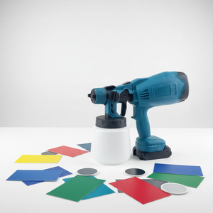 <span class=keywords><strong>Pistola</strong></span> de Pulverización Eléctrica Inalámbrica de Grado Industrial, Recargable, con Batería de Litio, 3000 PSI, 1500W, Conveniente, Eficiente y Portátil - Product Image 1