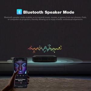 4K Ultra-Triple-Laser Wifi Đầy Đủ HD 1080P Ban Ngày 1200ANSI Thông Minh Phim Android 11 Hệ Thống 2 + 32G Ust Ngắn Ném Video Máy Chiếu - Product Image 4