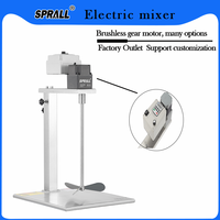 SPALL chimique moteur électrique agitateur encre colle peinture mélangeur tambour numérique agitateur shampooing mélangeur détergent liquide mélange Machine