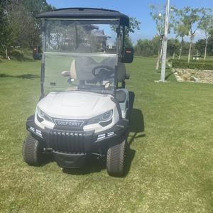 2 Kişilik Elektrikli Golf Arabası 4 Tekerlekli Golf Buggy'si Golf Sahası Park Resort Kullanımı İçin - Product Image 2