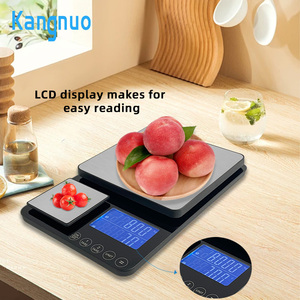 high accuracy lcd display stainless steel dual platform 500g/0.01g 15kg/1g kitchen <b>scales</b> weigh digital <b>scale</b> for food - Product Image 6