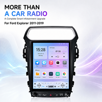 Mise à niveau de l'autoradio Android OEM personnalisé 12,1 pouces GPS CarPlay pour Ford Explorer 2016