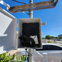 Boîtier de panneau électrique extérieur OEM, boîte de jonction électrique en plastique ABS, indice de protection IP55, résistant à l'eau, panneau de montage interne à charnières