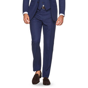 Setelan pakaian pria Korea, dapat disesuaikan, Mode Korea ramping, bagian depan datar berkancing sebaris, berdandan, kasual Formal profesional - Product Image 2