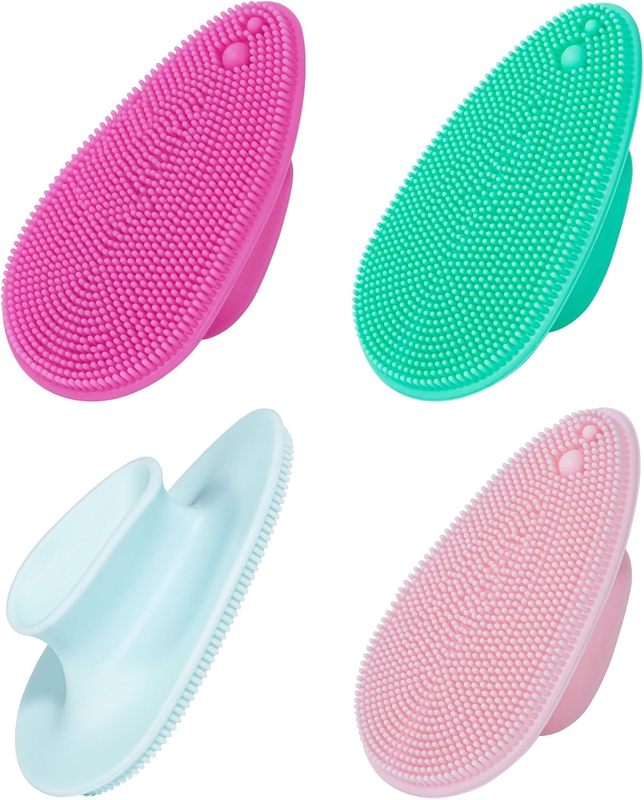 Silicone Face Scrubber Cleanser Brush Exfoliating