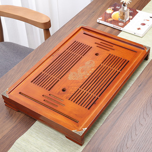 Solid Wood <b>Tea</b> Tray Drawer Drainage Kung Fu <b>Tea</b> <b>Set</b> Water Receiving Tray Flat Design Durable Afternoon <b>Tea</b> Use - Product Image 1