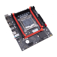 Motherboard X99 untuk Prosesor Xeon Seri E5 Slot LGA2011-3 4 Slot Memori DDR3 Dukungan Maksimum 128GB dengan M.2